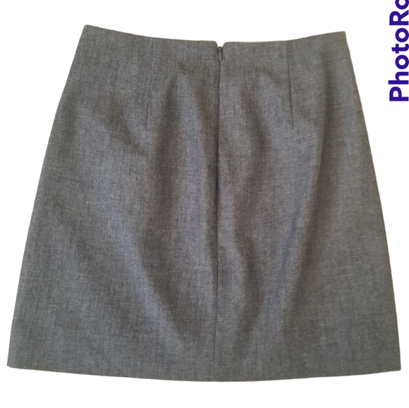 J. CREW Chambray Skirt w/Scalloped Detail | SZ 00 - Picture 4 of 10